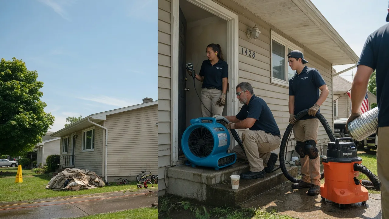 Water Damage Restoration in Bone Gap, IL near me